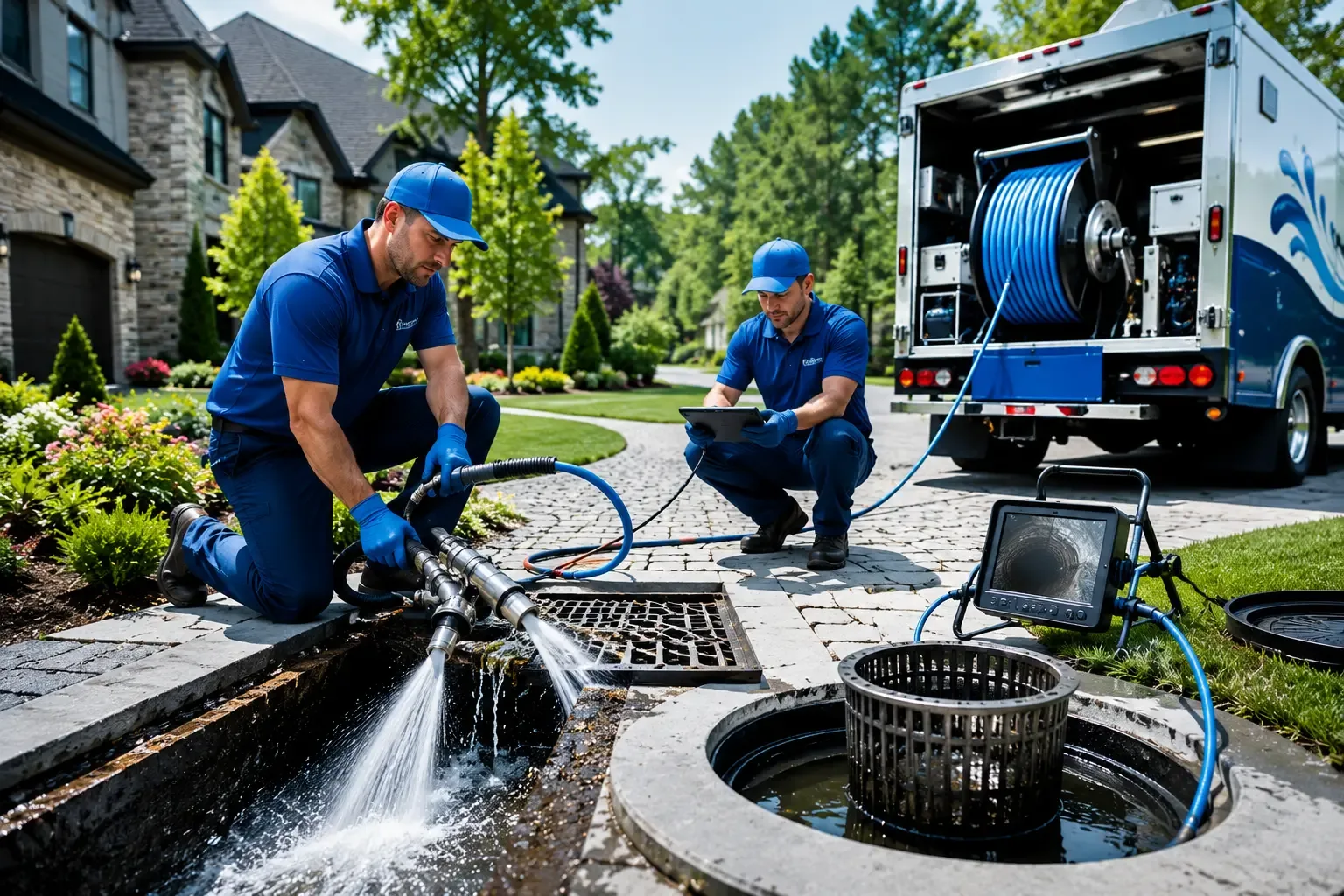 Local outdoor drain cleaning professionals in Skiatook, OK
